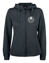 Basic Active Hoody med dragkedja dam