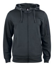 Basic Active Hoodie med dragkedja herr