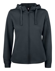 Basic Active Hoody med dragkedja dam