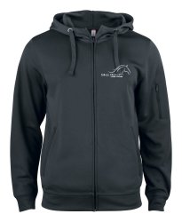 Basic Active Hoodie med dragkedja herr