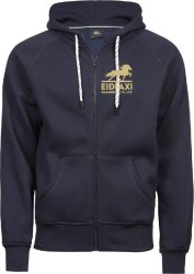 Hoodie med dragkedja Herr