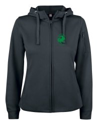Basic Active Hoody med dragkedja dam
