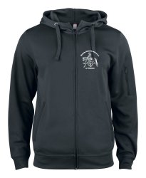 Basic Active Hoodie med dragkedja herr