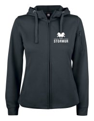 Basic Active Hoody med dragkedja dam