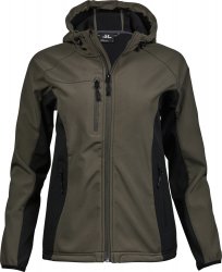 Womens Hooded Lightweight Performance Softshell