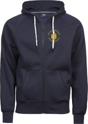 Hoodie med dragkedja Herr