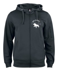 Basic Active Hoodie med dragkedja herr