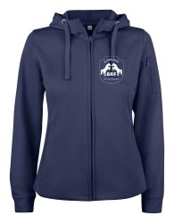 Basic Active Hoody med dragkedja dam