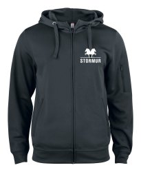 Basic Active Hoodie med dragkedja herr