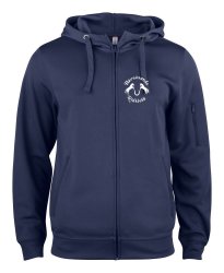 Basic Active Hoodie med dragkedja herr