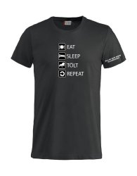 EAT SLEEP TÖLT REPEAT T-Shirt