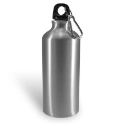 Vattenflaska med kabinhake 500 ml med personligt tryck.