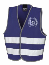Reflexväst,reflexväst med klubblogga