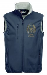Softshell väst,klubbväst,väst med logga,ridklubb,ridklubbar,ofodrad