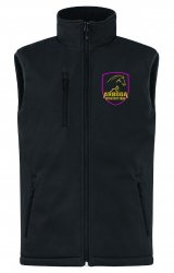 Vadderad softshellväst Herr