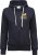 Hoodie med dragkedja Dam