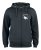 Basic Active Hoodie med dragkedja herr