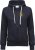 Hoodie med dragkedja Dam