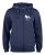 Basic Active Hoodie med dragkedja herr