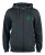 Basic Active Hoodie med dragkedja herr