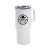 Rostfri mugg med handtag 650 ml