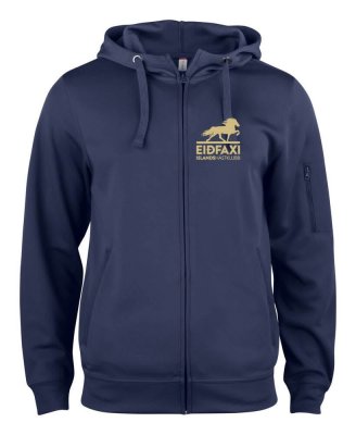 Zoom bild av Basic Active Hoodie med dragkedja herr