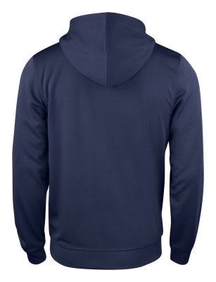 Zoom bild av Basic Active Hoodie med dragkedja herr