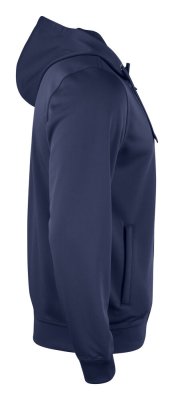 Zoom bild av Basic Active Hoodie med dragkedja herr