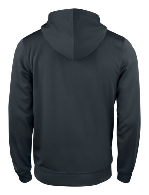 Zoom bild av Basic Active Hoodie med dragkedja herr