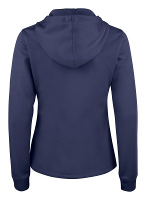 Zoom bild av Basic Active Hoody med dragkedja dam
