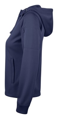Zoom bild av Basic Active Hoody med dragkedja dam