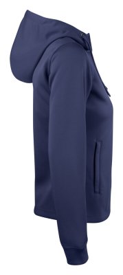 Zoom bild av Basic Active Hoody med dragkedja dam
