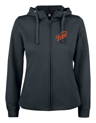 Zoom bild av Basic Active Hoody med dragkedja dam