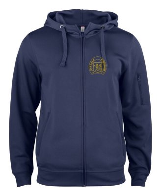 Zoom bild av Basic Active Hoodie med dragkedja herr