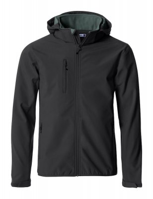 Zoom bild av Typsnitt, jacka, svart, softshell, jackor, jackan, personlig jacka, personliga jackor, jacka med logga, jacka med företagslogga,