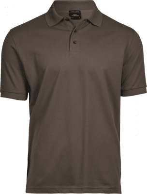 Zoom bild av Lyxig stretch Piké Herr