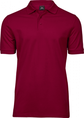 Zoom bild av Lyxig stretch Piké Herr