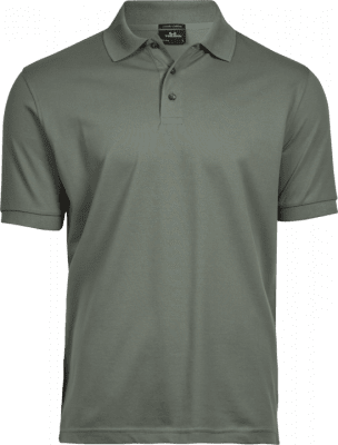 Zoom bild av Lyxig stretch Piké Herr