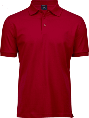 Zoom bild av Lyxig stretch Piké Herr