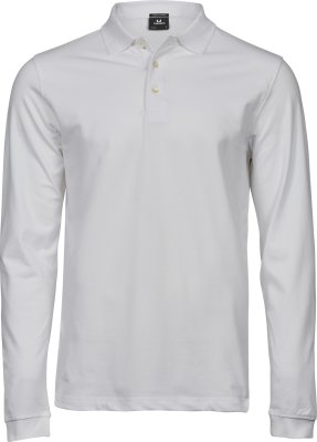 Zoom bild av Luxury Stretch Long Sleeve Polo
