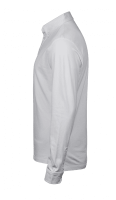 Zoom bild av Fashion Long Sleeve Luxury Stretch Polo