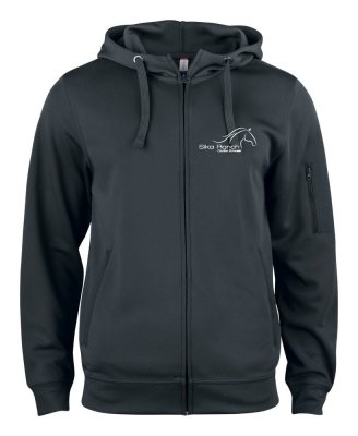 Zoom bild av Basic Active Hoodie med dragkedja herr