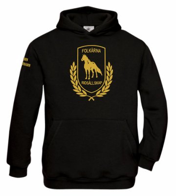 Zoom bild av Hoodie,hoodie med klubblogga,ridklubb,ridklubbar,Folkärna Ridsällskap