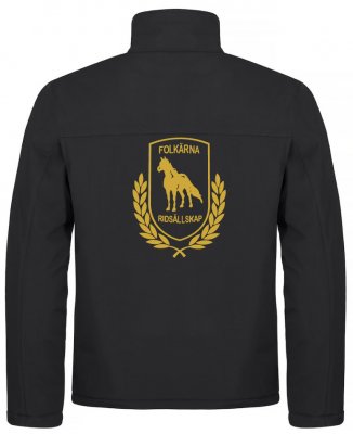 Zoom bild av Softshell jacka,klubbjacka,jacka med logga,ridklubb,ridklubbar,vadderad,Folkärna Ridsällskap