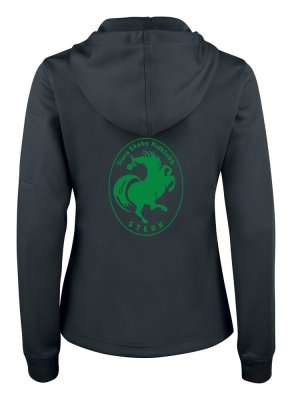 Zoom bild av Basic Active Hoody med dragkedja dam