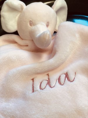 Zoom bild av Elefant dinglis rosa