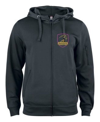 Zoom bild av Basic Active Hoodie med dragkedja herr