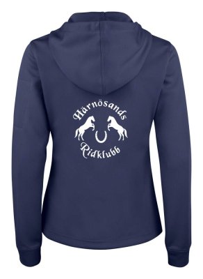 Zoom bild av Basic Active Hoody med dragkedja dam
