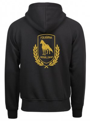 Zoom bild av Hoodie,hoodie med klubblogga,ridklubb,ridklubbar,Folkärna Ridsällskap