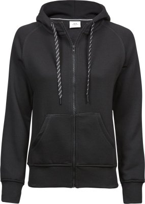 Zoom bild av Hoodie med dragkedja Dam